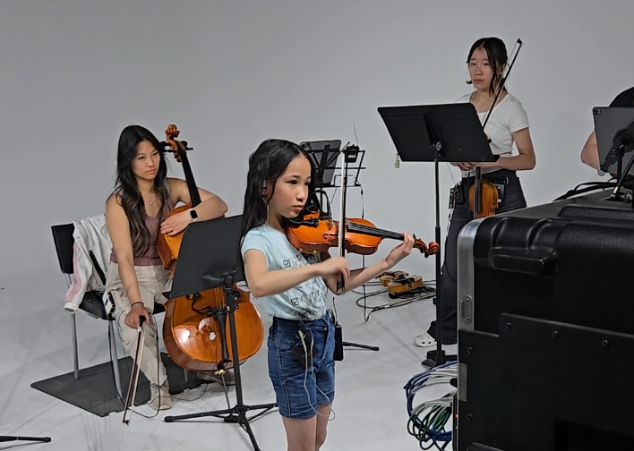 Young musician
